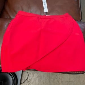 Alice Olivia mini red skirt